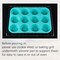 Silicone Muffin Pan Set, Cupcake Pans 12 Cups Silicone Baking Molds, Food Grade, Pinch Test Approved, Pack of 2
